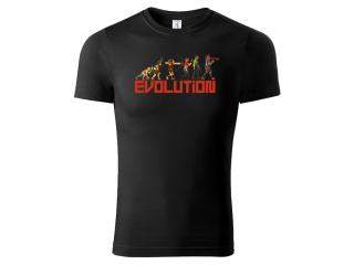 Tričko Rust Evolution - černé Velikost trička: L