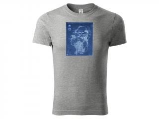 Tričko San Andreas - šedé Velikost trička: L