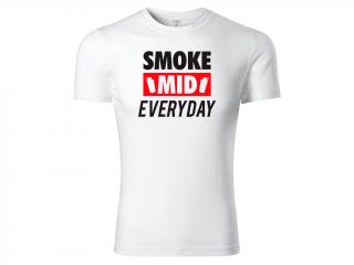 Tričko Smoke Mid Everyday - bílé Velikost trička: M