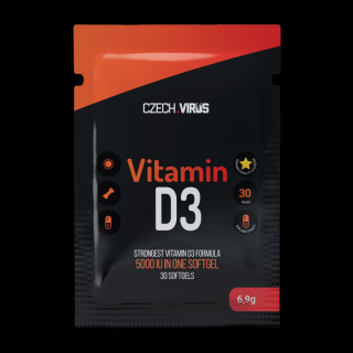 Vitamin D3 - sáček 30 tobolek