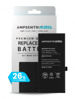 Ampsentrix Plus 3400 mAh - iPhone 8 Plus