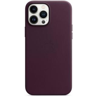 Apple Leather Case with MagSafe Dark Cherry - iPhone 13 Pro Max