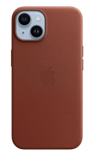 Apple Leather Case with MagSafe Umber - iPhone 14 Plus