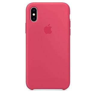 Apple Silicone Case Hibiscus - iPhone X/XS