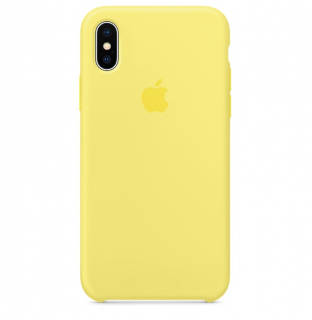 Apple Silicone Case Lemonade - iPhone X