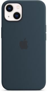 Apple Silicone Case MagSafe Abyss Blue - iPhone 13