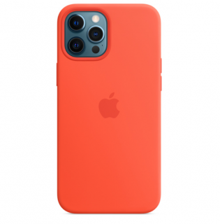 Apple Silicone Case MagSafe Electric Orange - iPhone 12 Pro Max