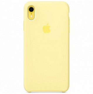 Apple Silicone Case Mellow Yellow - iPhone XR