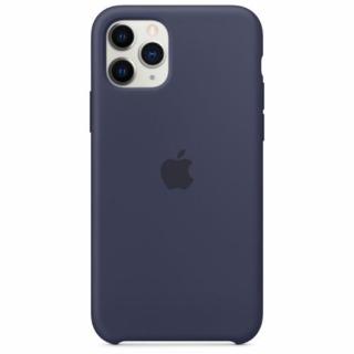 Apple Silicone Case Midnight Blue - iPhone 11 Pro