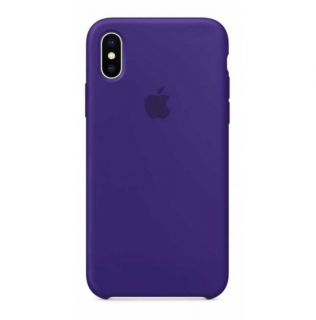 Apple Silicone Case Ultra Violet - iPhone X