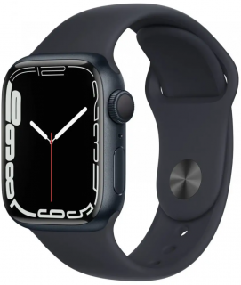 Apple Watch 7 41 mm Midnight Aluminium Case Stav: A+