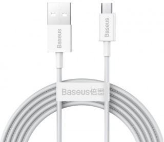 Baseus Superior Series Fast Charging Data Cable USB to Micro 2A 1m White