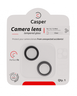 Casper Camera Lens Protector - iPhone 13/13 Mini Barva: Black