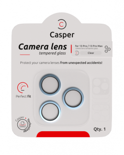 Casper Camera Lens Protector - iPhone 13 Pro/13 Pro Max Barva: Blue