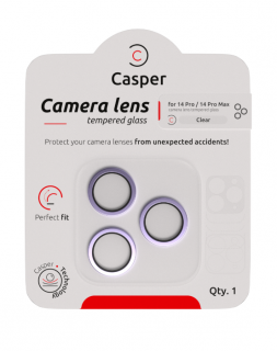 Casper Camera Lens Protector - iPhone 14 Pro/14 Pro Max Barva: Purple