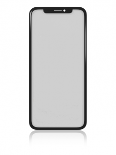 Čelní sklo + rámeček + OCA vrstva 2v1 Black - iPhone X