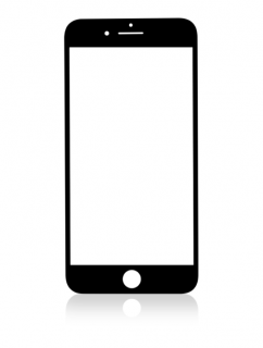 Čelní sklo + rámeček + OCA vrstva 3v1 Black - iPhone 7