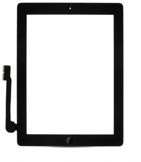 Dotykové sklo Black s tlačítkem Home Button - iPad 3/iPad 4