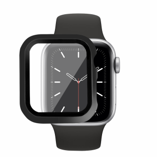 Epico Glass Case pro Apple Watch 4/5/6/SE (40 mm) Black