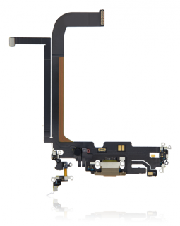 Flex kabel s nabíjecím konektorem Gold - iPhone 13 Pro Max