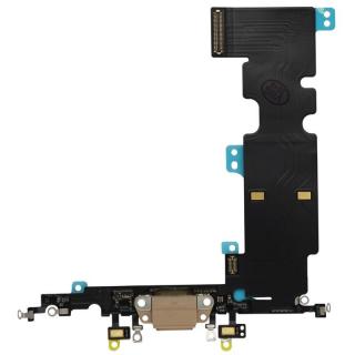 Flex kabel s nabíjecím konektorem Gold - iPhone 8 Plus