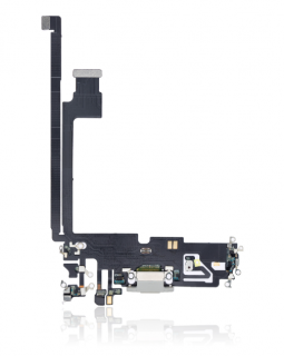 Flex kabel s nabíjecím konektorem Silver - iPhone 12 Pro Max