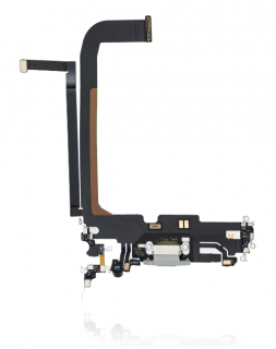 Flex kabel s nabíjecím konektorem Silver - iPhone 13 Pro Max