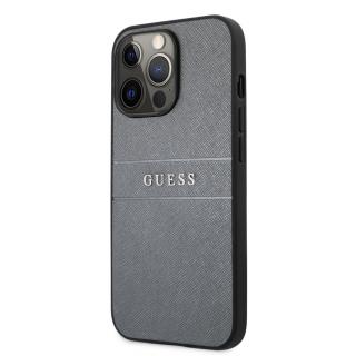 Guess PU Leather Saffiano Grey - iPhone 13 Pro