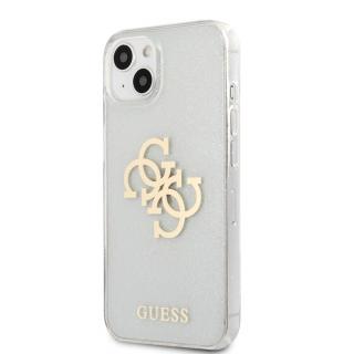 Guess TPU Big 4G Full Gliter Transparent - iPhone 13 Mini