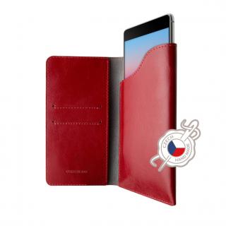 Kožené pouzdro FIXED Pocket Book pro Apple iPhone 6/6S/7/8/SE(2020/2022), červené