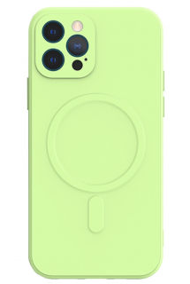 MagSilicone pouzdro s podporou MagSafe Green - iPhone 13
