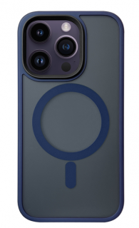 Matte Guard MagSafe ochranné pouzdro Blue - iPhone 13 Pro Max