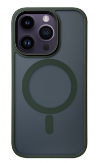 Matte Guard MagSafe ochranné pouzdro Green - iPhone 13 Pro Max