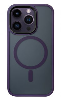 Matte Guard MagSafe ochranné pouzdro Purple - iPhone 13/14