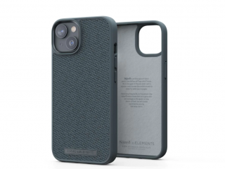 Njord Fabric Tonal Case Dark Grey - iPhone 14 Plus