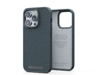 Njord Fabric Tonal Case Dark Grey - iPhone 14 Pro Max