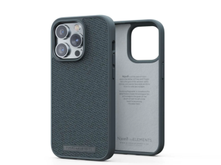 Njord Fabric Tonal Case Dark Grey - iPhone 14 Pro