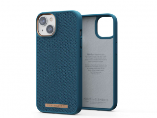 Njord Fabric Tonal Case Deep Sea - iPhone 14 Plus