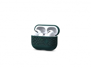 Njord Salomon Leather Case Dark Green - AirPods Pro