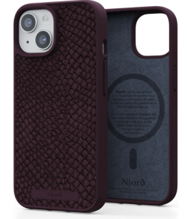 Njord Salomon Leather Rust - iPhone 15/14/13