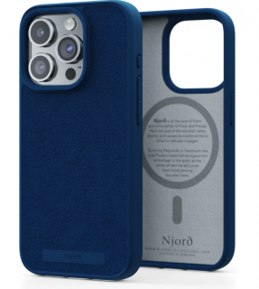 Njord Seude MagSafe Case Blue - iPhone 15 Pro Max