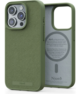 Njord Seude MagSafe Case Olive - iPhone 15 Pro Max