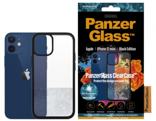 PanzerGlass ClearCase (Black Edition) pro Apple iPhone 12 Mini