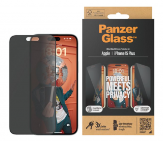 PanzerGlass Privacy ochranné sklo pro Apple iPhone 15 Plus