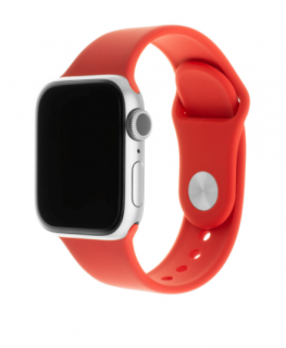 Set silikonových řemínků FIXED Silicone Strap pro Apple Watch 38/40/41 mm, červený