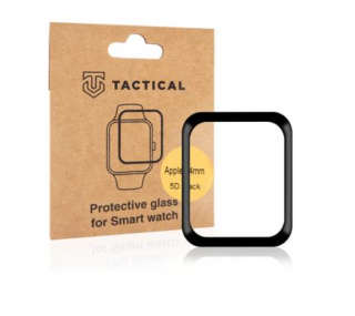 Tactical Glass Shield 5D sklo pro Apple Watch 4/5/6/SE 42mm Black