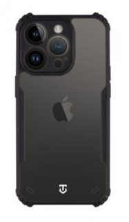Tactical Quantum Stealth kryt Clear/Black - iPhone 14 Pro