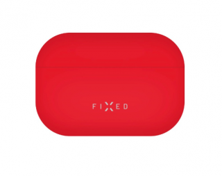 Ultratenké silikonové pouzdro FIXED Silky pro Apple AirPods Pro 2, červené