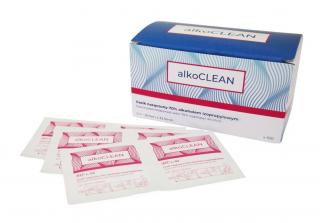 alkoCLEAN Alcohol Pads Sterile 100 ks