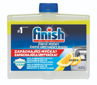 Finish - čistič myčky Lemon, 250 ml